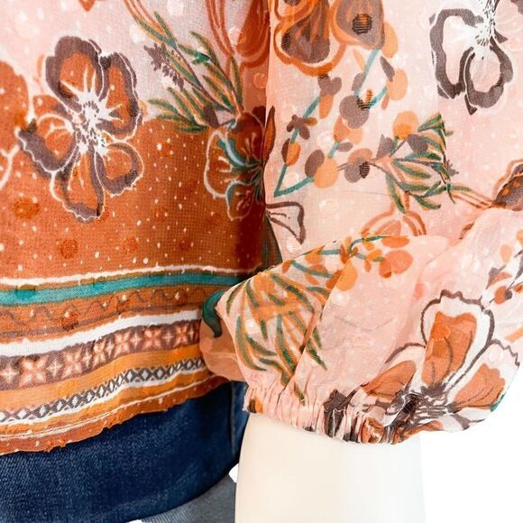 Joie Floral Long Sleeve Blouse - Picture 6 of 12
